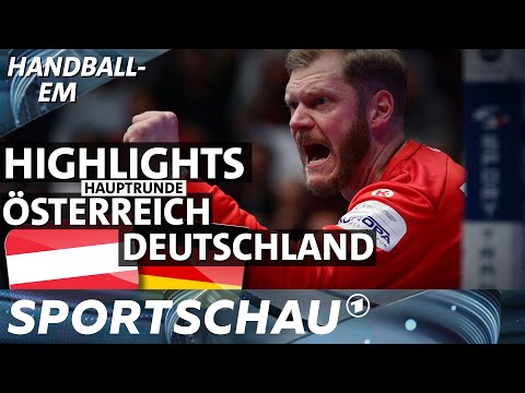 Österreich gegen Deutschland - die Highlights | Handball-EM | Sportschau
