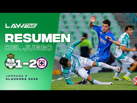 CONTROVERSY, GREAT GOALS, AND A CELESTE VICTORY! | Highlights and Goals | Santos 1 - 2 Cruz Azul ...