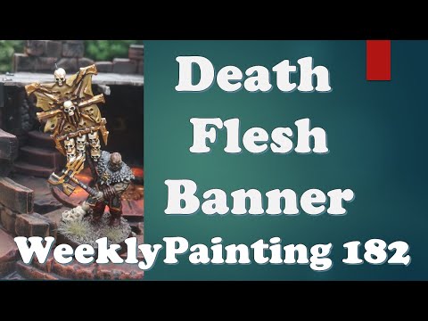 Weekly Painting 182 Death Flesh Banner