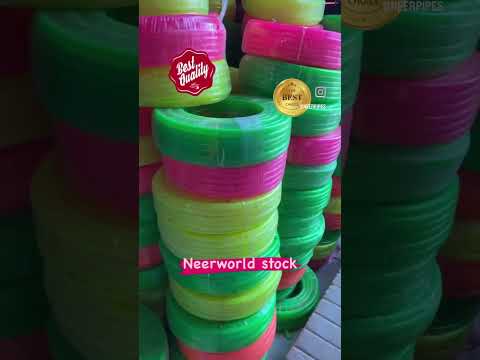 Neerworld 1/2 inch pink flexible pvc pipe, for agriculture