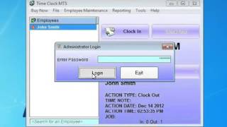 Time Clock MTS   Getting Started