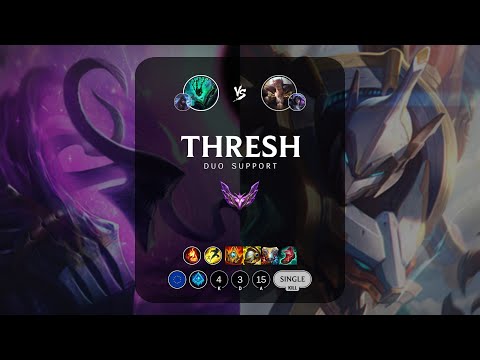 Thresh Support vs Sett - EUW Master Patch 12.22