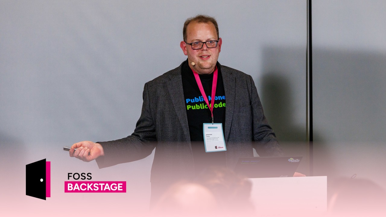 Johannes Näder – Let’s tackle Openwashing! #FOSSBack