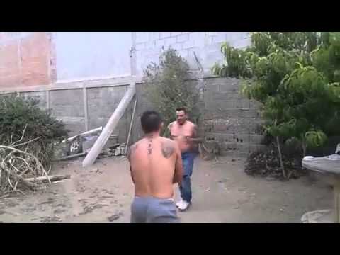 Mexican Street Fight Ends With a Superman Punch Knockout