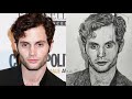 How To Draw Joe Goldberg From YOU Step By Step Using Loomis Method
