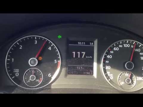 VW Scirocco 2.0 TDI 140 PS @ 170 PS / Beschleunigung Acceleration 0-100