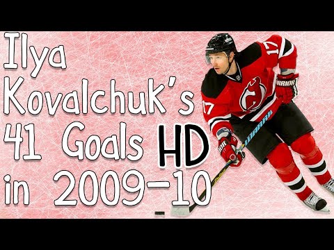 Ilya Kovalchuk's 41 Goals 2009-10 (HD)