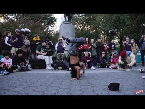 Kid Break Vs Breeze - 3rd Round -Concrete Throw Down-Road To BC One- Union Square - BNC