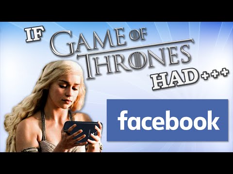 IF GAME OF THRONES HAD FACEBOOK