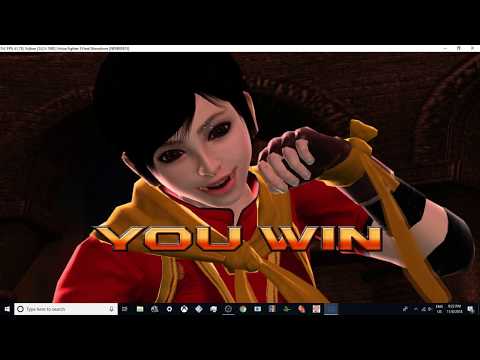 1080p 60fps VIRTUA FIGHTER 5 FINAL SHOWDOWN - EILEEN FULL ARCADE GAMEPLAY 2018 PC GT1030 RPSC3 PS3