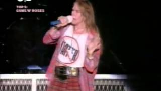 Guns N Roses   Live And Let Die live at the Wembley Stadium London UK 1991 pro shot