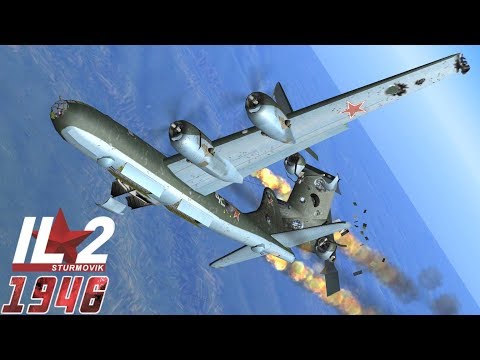 Full IL-2 1946 mission: Ta-183s Intercept Russian Tu-4s