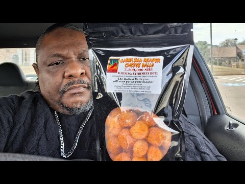 CAROLINA REAPER CHEES BALLS. THE HOTTEST BALLS YOU WILL EVER PUT IN YOUR MOUTH