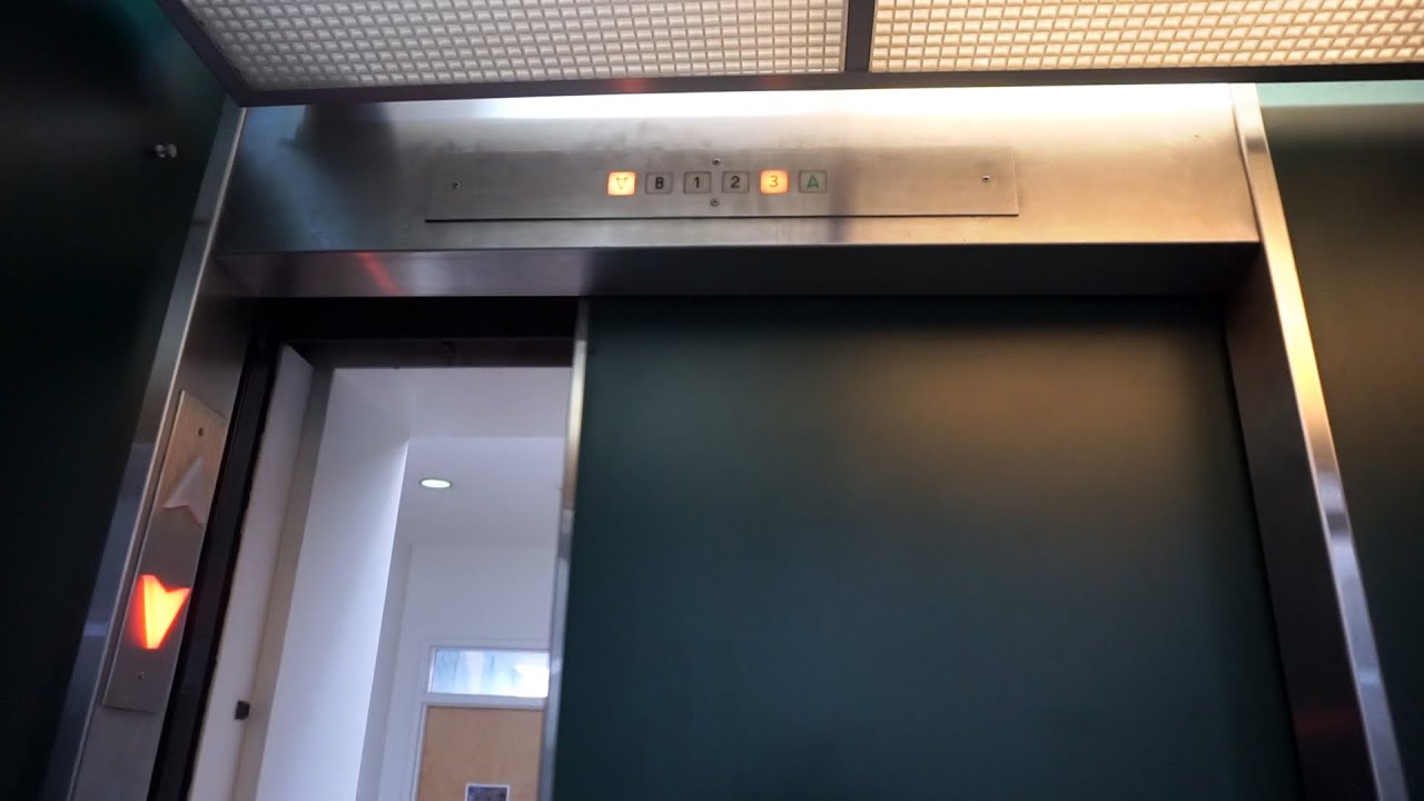 Scenic 1988 Southern Elevator hydraulic elevator @ Pamplin Hall, Virginia Tech, Blacksburg, VA