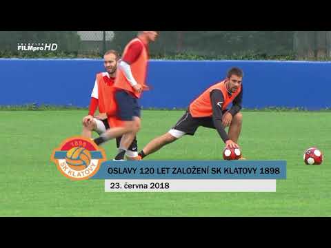 Pozvánka na oslavy 120 let založení SK Klatovy 1898