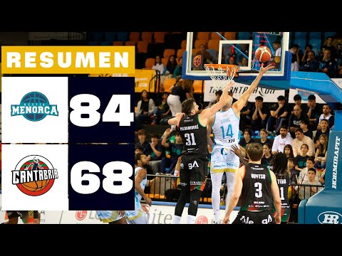 HESTIA MENORCA 84-68 GRUPO ALEGA CANTABRIA | RESUMEN  LEB ORO