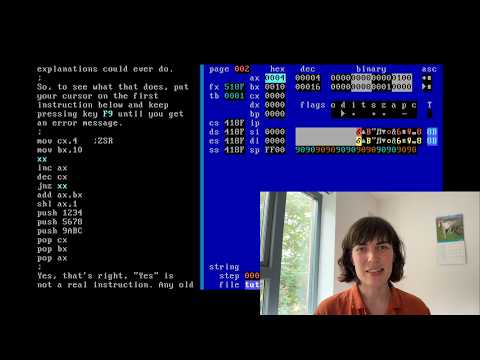 Just enough assembly to blow your mind