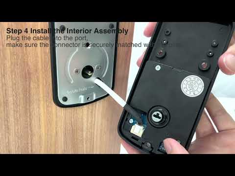 Wifi Front Door Lock Sets Installation