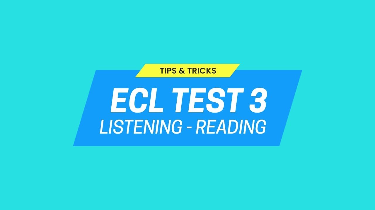 Download ECL TEST 3