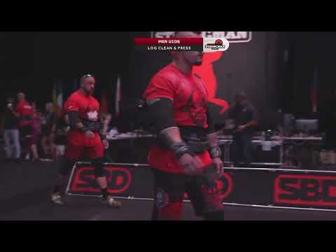 Europe's Strongest Man u105kg 2023 | Official Strongman Games