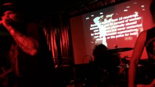 BEHIND ENEMY LINES return at Skull Fest 7 - Why Does She Stay? - Cattivo in Pittsburgh, PA.  8/22/15