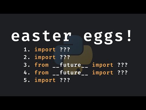 Python Easter Eggs Shorts Python Technology