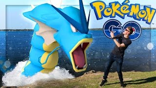 POKEMON GO AT THE BEACH!
