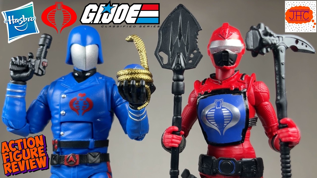 MICKEY MOUSE? GI Joe Classified Series HISS Tank COBRA COMMANDER & HISS Gunner Action Figure Review