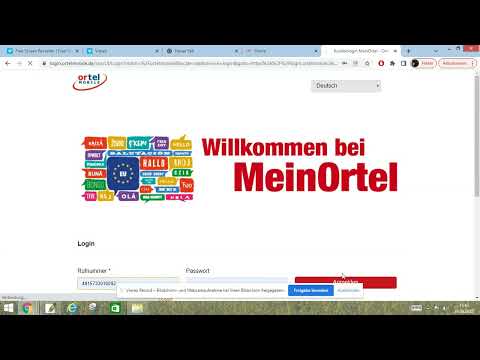ortel router sim karte einstellung