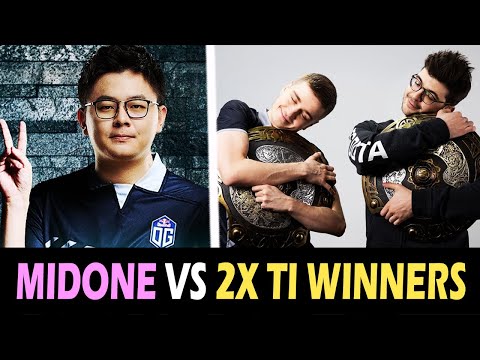 MidOne Batrider vs 2x TI Winners (N0taiL & Ceb) — Don't Give Up!!! DOTA 2