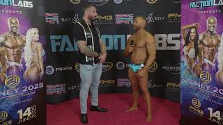 FMG International Sydney 2025 backstage interview with Kellen