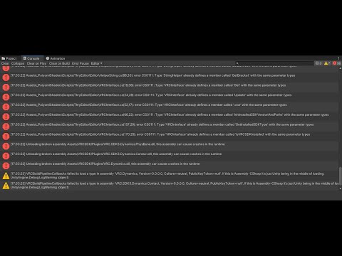 Unity Troubleshooting Avatar Errors Unity Tutorial 2023
