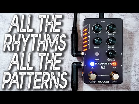 Обзор педали Mooer Drummer X2