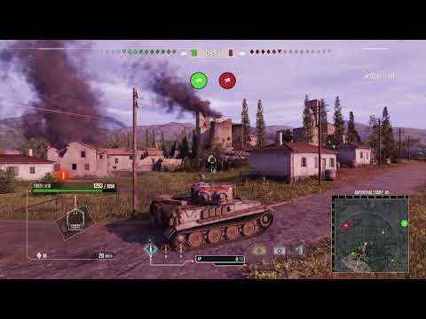 Tiger 1 A18 erste Runde