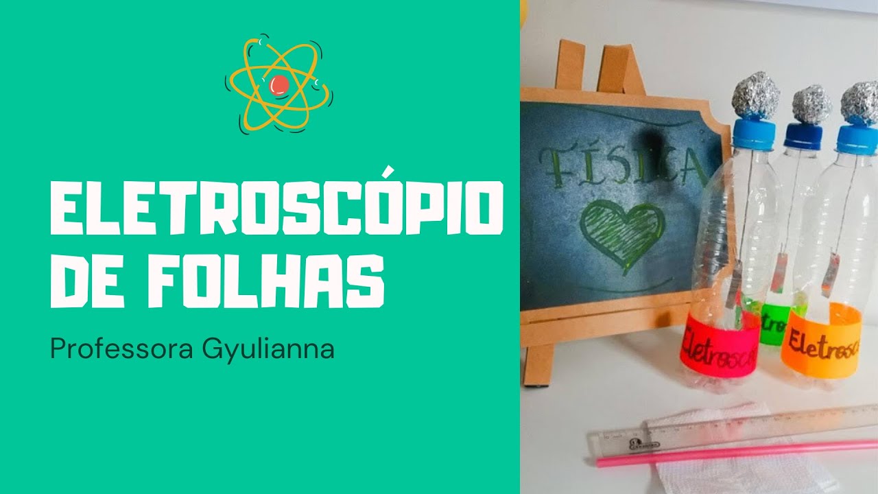 Experimento do ELETROSCÓPIO DE FOLHAS