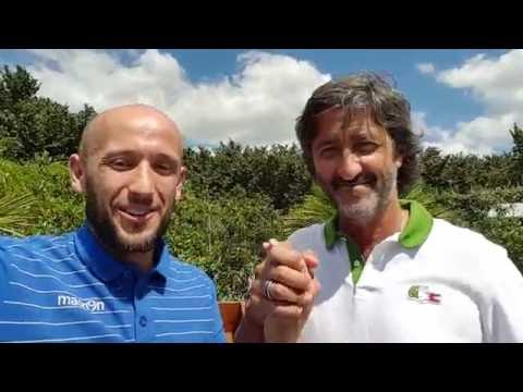 13/08/2016 - Nando De Napoli e i saluti al Napoli Club Campobasso.