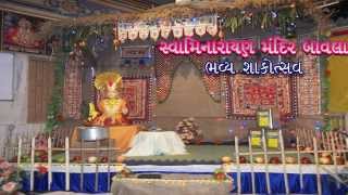 preview picture of video 'swaminarayan mandir bavla shakotsav'