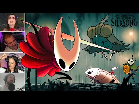 Streamers Rage While Playing Hollow Knight: Silksong, Compilation (Rage Compilation)