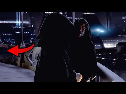 There is literally ANOTHER SITH just off-screen here
