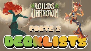 5 DECKLIST PER IL DAY ONE PARTE 2 LANDE SCONOSCIUTE  - Disney Lorcana Wild Unknown deck list