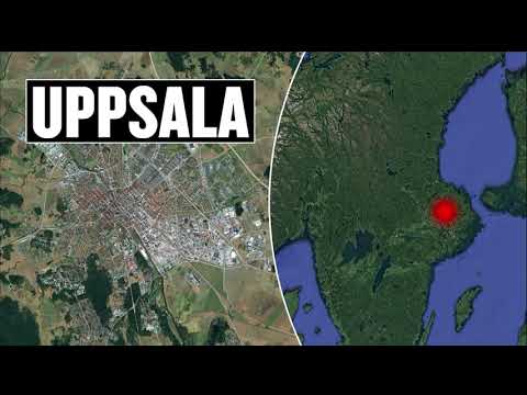 Tre barn i trafikolycka – bil ligger på sidan