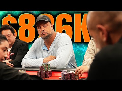 $826,000 Pot!! JRB 5-Bets and Then THIS Happens…