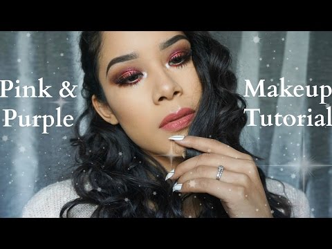 Pink & Purple Makeup | New Years Resolution 2016