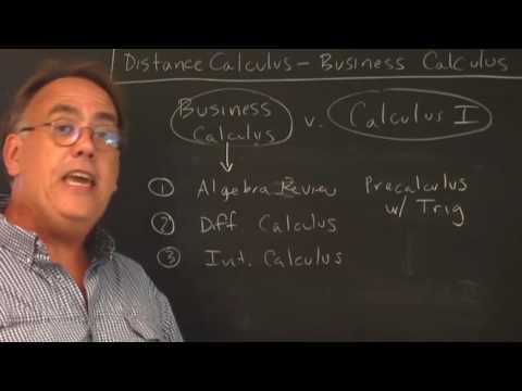 Choosing Between Applied Calculus & Calculus I
