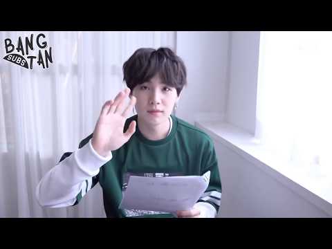 [ENG] 180613 [2018 FESTA] BTS (방탄소년단) 'Small but Definite Happiness List' - SUGA