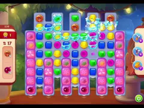 HomeScapes Level 539 no boosters (18 moves)