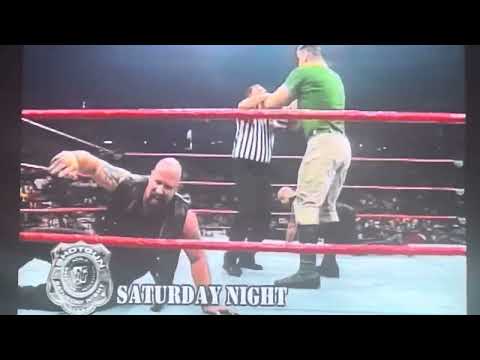 Interrogator Snaps! Future  Kurrgan Goes on a Rampage Taking Out D.O.A. & a Referee WWF RAW 1997