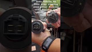 BX 1850 Kubota replace ignition!