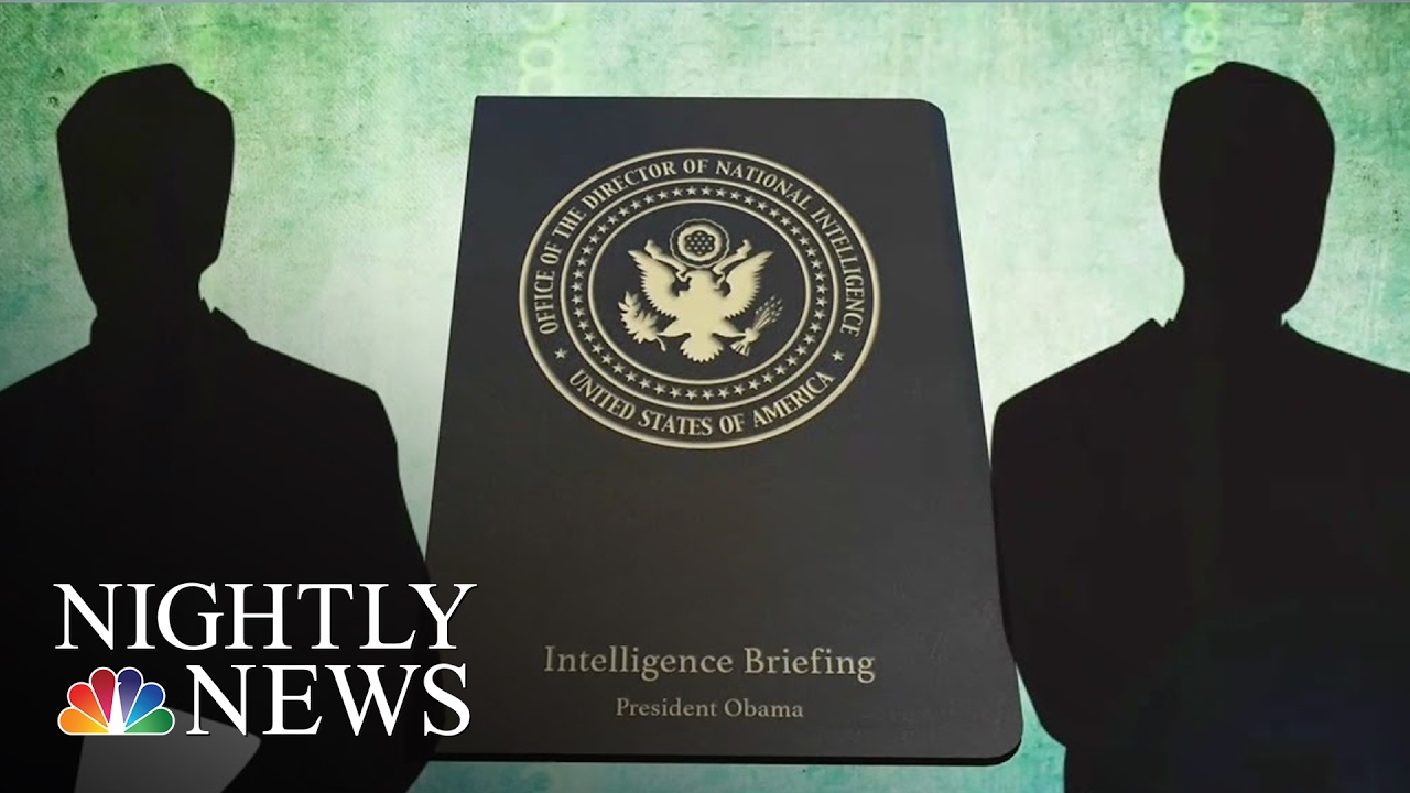 Inside The Russian Hacking Report President Obama Received | NBC Nightly News - YouTube