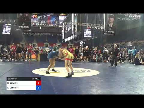 117 Lbs Consi Of 8 #1 - Cameron Galvin, Florida Vs Kelsey Loeun, Washington 88bf